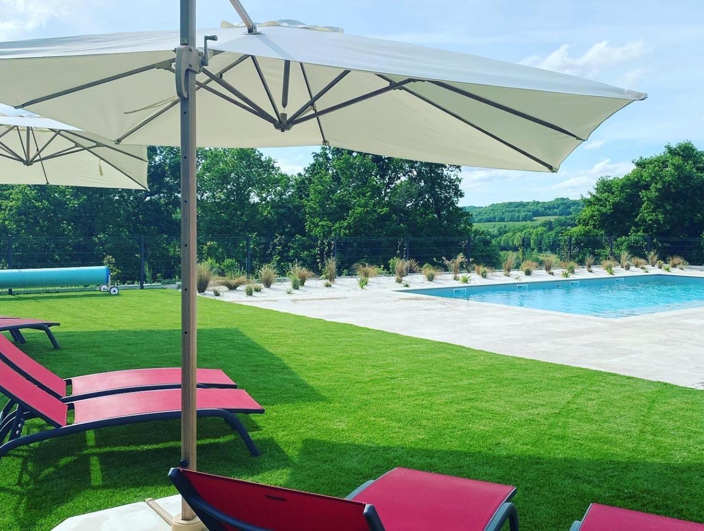 Hotel Domaine De Villot Sainte-Colombe-de-Villeneuve Zewnętrze zdjęcie